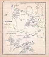 Fremont, Epping Village, New Hampshire State Atlas 1892 Uncolored